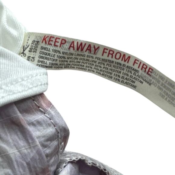 New Free People Movement Varsity Blues Printed Shorts Women's Size Large - Picture 11 of 11